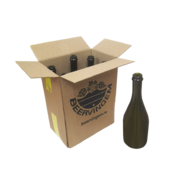 Бутылки шампанские Beervingem 0,75 л, 6 шт в картонной коробке