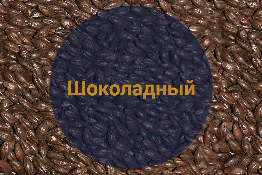 Солод Шоколадный / Chocolat, 800-1000 EBC (Soufflet), 1 кг